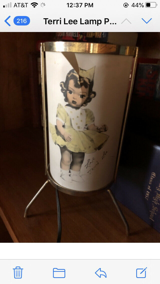 1950’s Terri Lee Doll Lamp